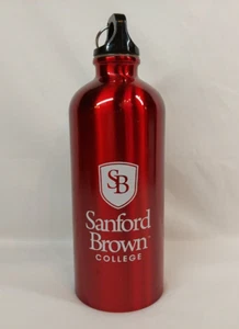 Botella de Agua Metal Aluminio ROJO Ligero Cartera Clip Llavero NUEVO ENVÍO RÁPIDO - Imagen 1 de 7