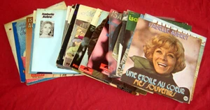 Isabelle Aubret. Lot bradé de 21 vinyles 45T. 14 EP + 7 Singles. - Picture 1 of 5
