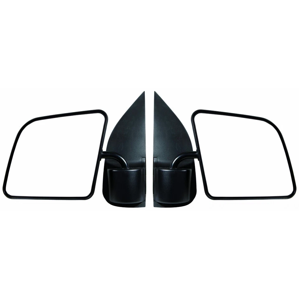 Par de espejos retrovisores negros para pasajero y conductor Ford E-350 Super Duty 1999 2000 Foto 1 de 1