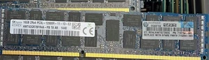256GB 16X 16GB 2RX4 PC3L-12800R-11 DDR3 1600 REGISTRED RAM - Bild 1 von 2