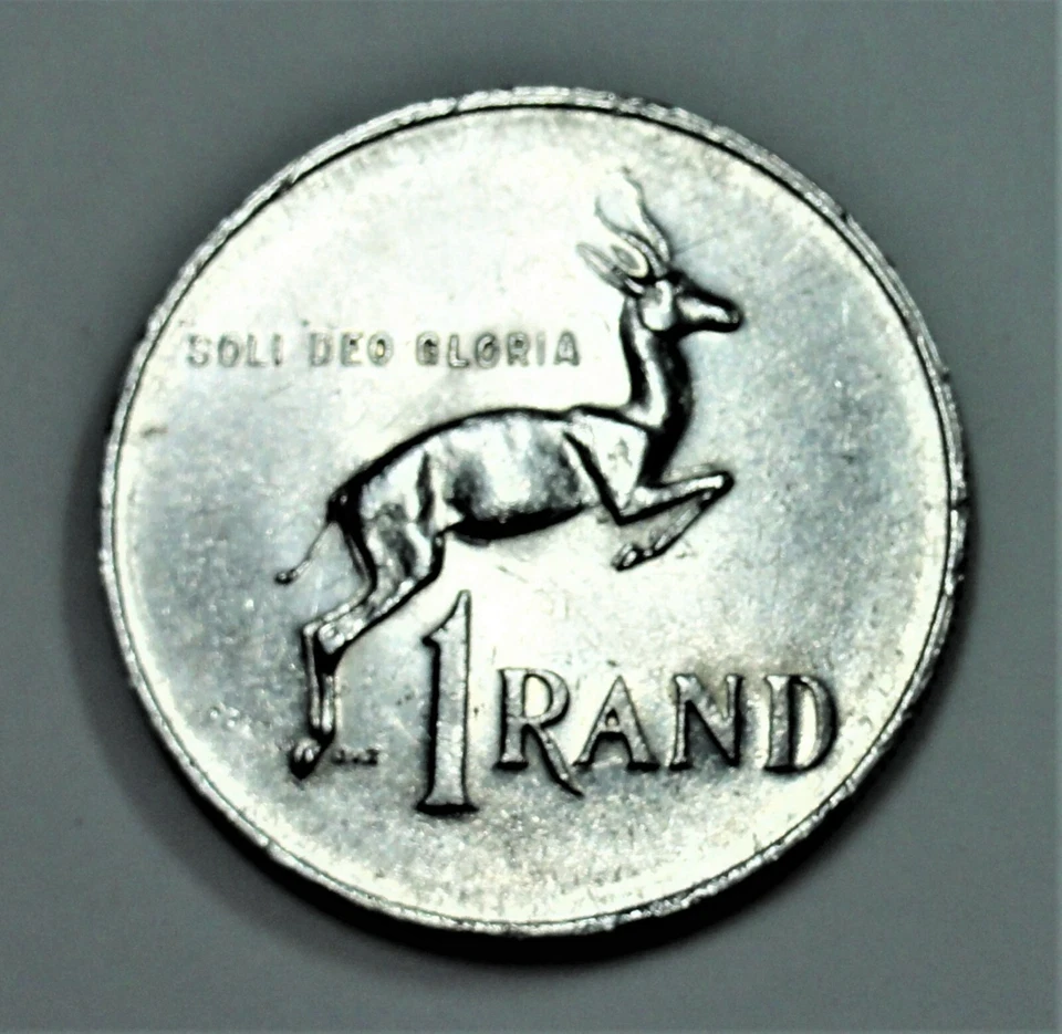Südafrika 1 Rand 1978 - Springbock - Cu-Ni - vz / xf - Bild 1 von 2