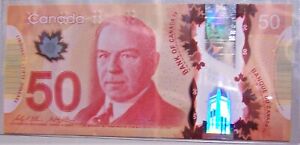 Canada 50 Dollars 2012 P-109 Amundsen Vessel Polymer Banknote Unc as pictured