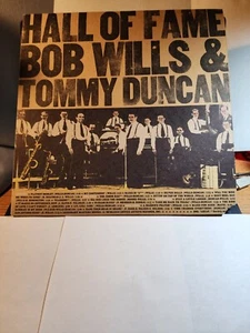 BOB WILLS/TOMMY DUNCAN Hall Of Fame UA Cutout 2XLP VG w/ booklet R30 - Picture 1 of 1