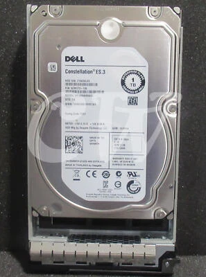 W69TH ST1000NM0033 DELL ES.3 1TB 7.2K 6Gbps 128MB Cache 3.5" SATA HDD Hard Drive - Image 1 of 2
