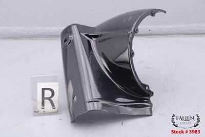 Harley Road King 2021 especial cubierta de faro delantero derecho góndola negro brillante Foto 1 de 4