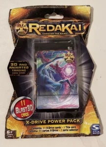 Redakai - Conquer the Kairu - X-Drive Power Pack - 11 Blast 3D Cards - NEW! - Picture 1 of 2