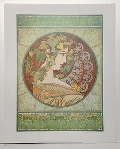 Lierre by Alphonse Mucha Art Nouveau reproduction print - Picture 1 of 1