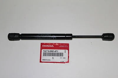 Amortecedor/amortecedor de capô Honda Aquatrax modelos F12/F12X 74270-HW1-671 - Imagem 1 de 2