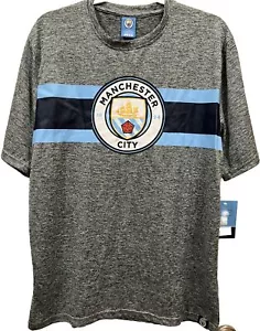 Maglietta da allenamento FC Manchester City grigia in poliestere taglia large - Foto 1 di 7