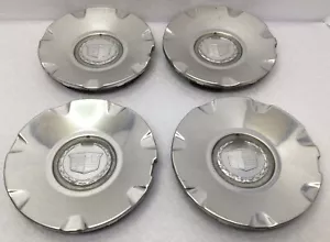 Set of 4 2004 2005 2006 2007 2008 Cadillac STS CTS Wheel Center Caps #9595437 - Picture 1 of 6