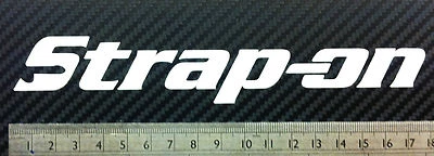 Strap on sticker tool box decal tool chest toolbox .