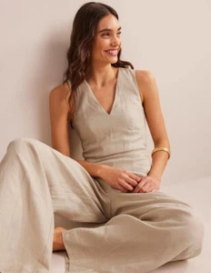 Boden - V-Neck Occasion Jumpsuit - Damen Overall NEU UK 8 EU 36 - Bild 1 von 6