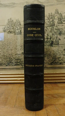 Répétitions écrites sur le Code Napoléon (Frédéric Mourlon) 1873 - Photo 1/3