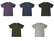 Vintage T-shirts Black Gray Green Purple Navy Adult S - 3XL Short Sleeve 