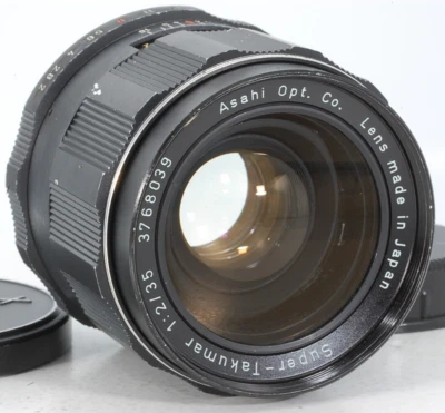 Asahi Pentax Super Takumar 35mm f/2 M42 [Exc+3 very clear] from JAPAN 039 - Image 1 of 4