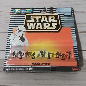NOS Sealed 1996 Micro Machines Star Wars IMPERIAL OFFICERS Figure Pack VTG