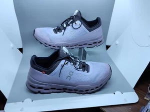On Running Cloudultra Trail Shoe Lavender/Eclipse Size 10 Womens - Picture 1 of 18