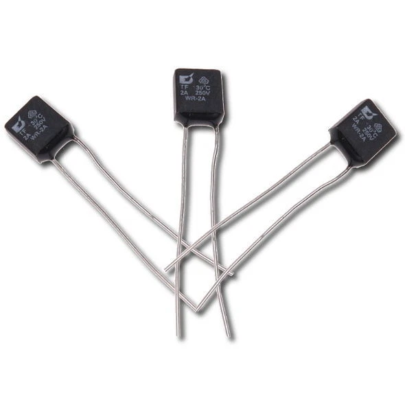 Fusible Thermique 102°C Protection 2A 250V Thermofusible M10 Thermal Fuse - Immagine 1 di 1