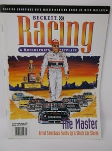 Beckett Racing Magazine March 1998 Dale Earnhardt Cover 