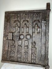 african hand carved Dogon Door Wood Mali African Art 20" X 18"
