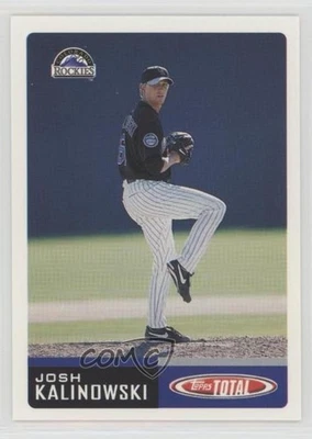 2002 Topps Total Josh Kalinowski #143 - Image 1 of 2
