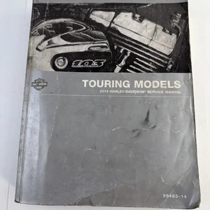 Manual de servicio original Harley-Davidson 2014 Touring Models 99483-14 usado - Imagen 1 de 6