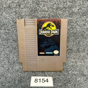 Jurassic Park NES Cartridge Only VGC Tested Works Nintendo Entertainment System