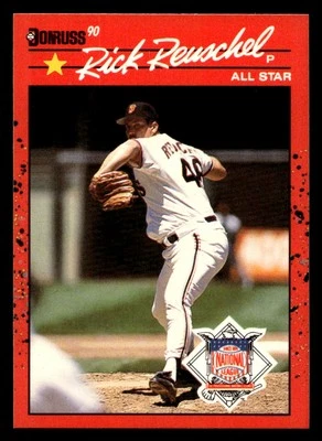 1990 Donruss Rick Reuschel #663 San Francisco Giants - Image 1 of 2