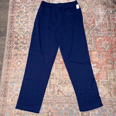 Pantalones deportivos MacGregor vintage para hombre XL hechos en EE. UU. azul marino NUEVO sin existencias Foto 1 de 4