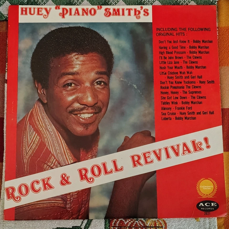HUEY "PIANO" SMITH: rock and roll revival! (ACE Records 2021) LP Original 1971 - Imagem 1 de 4