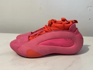 Adidas Harden Vol 8 Basketball Shoes Flamingo Pink Sz. 5.5 Used - Picture 1 of 11