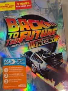 Back to the Future 30th Anniversary Trilogy (Blu-ray, 2015, 4-Disc) New/Sealed - Picture 1 of 24