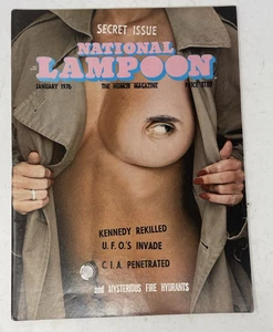National Lampoon Magazine January 1976 Secret Issue Humor - Picture 1 of 3