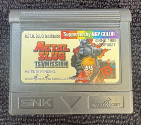 SNK Metal Slug: 1st Mission Neo Geo Pocket Color Supported by NGP Color