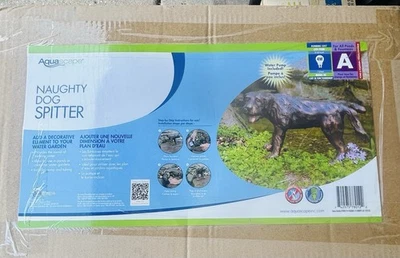Aquascape Travieso Perro Fuente Estanque Spitter | Decoración Humorosa de Jardín Foto 1 de 4