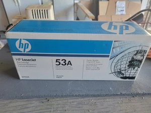 Genuine HP 53A Black LaserJet Toner Cartridge BRAND NEW SEALED - Picture 1 of 6