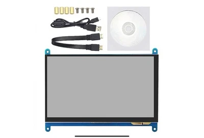7 Inch 800x480 Touch Screen for Raspberry Pi 3 4 5 HDMI IPS LCD Display Monitor - Image 1 of 4