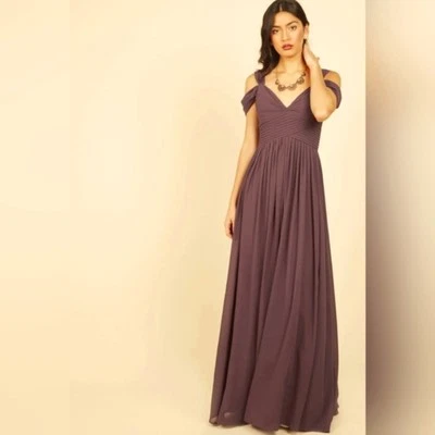 NUEVO CON ETIQUETAS/pequeño/vestido de noche/púrpura/pequeño Foto 1 de 4