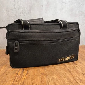 Borsa fotografica Minolta imbottita con vari scomparti/tasche - Vintage - Foto 1 di 14