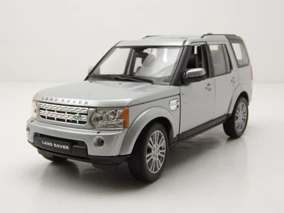 Land Rover Discovery 4 2010 Argento Modellino 1:24 Welly - Immagine 1 di 4