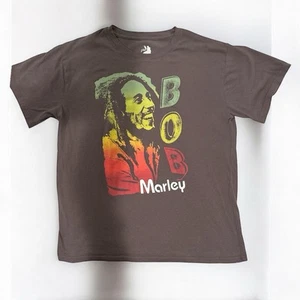 ZION ROOTSWEAR Bob Marley Shirt Size Large Juniors. - Picture 1 of 7