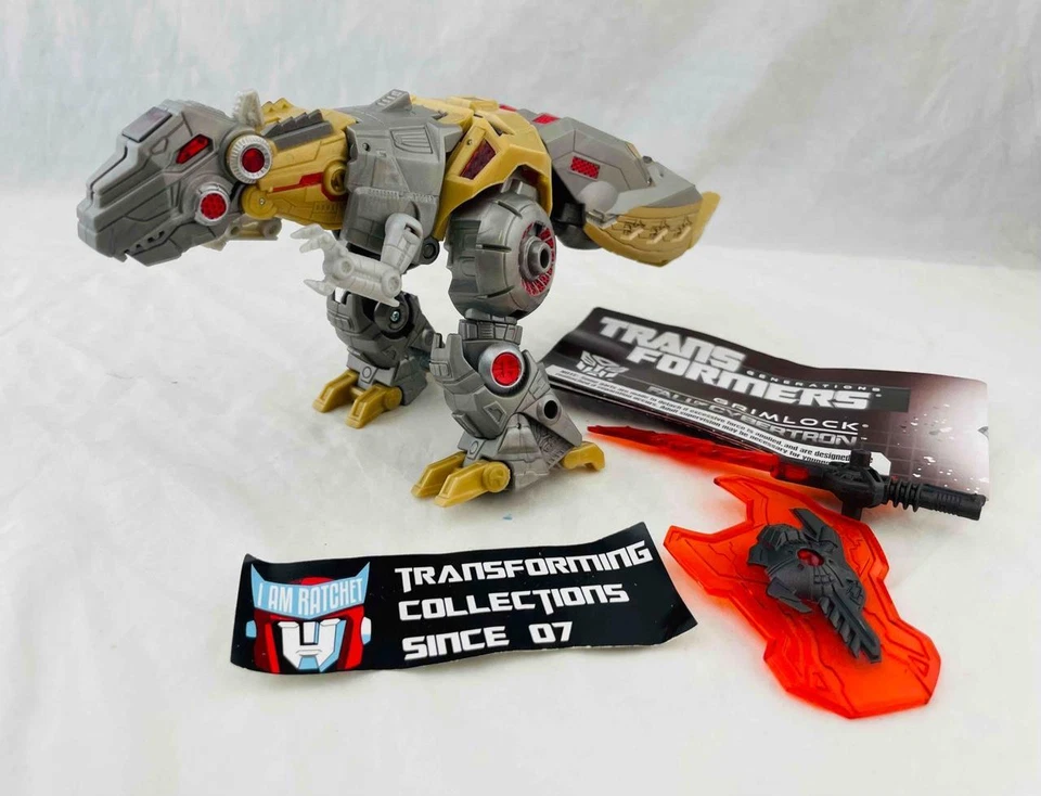 Transformers Generations War For Cybertron WFC Voyager Class Grimlock Complete - Image 1 of 1