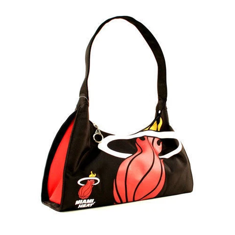 Officially Licensed Miami Heat Big Hype Logo Blowout Hobo Handbag Purse Cover