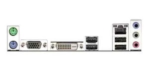 I/O Asrock H61m-dgs Rev G/a 2.0 scheda madre piastra posteriore IO - Foto 1 di 2