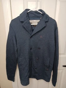 DieSel-Co. Only The Brave unisex 1987 size xl double breasted jacket dark blue - Picture 1 of 11