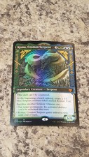Foil Koma, Cosmos Serpent Showcase Magic the Gathering MTG Kaldheim Nice!