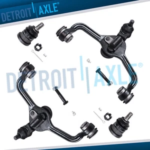 Front Upper Control Arms + Lower Ball Joints for 1995-02 Town Car Crown Victoria - Picture 1 of 7