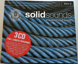 V/A SOLID SOUNDS RARE EU 3x CD BOX SET Essential Club Music BOB SINCLAR Aquaviva - Picture 1 of 6
