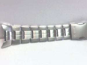 Casio Watchband MSG-1010 Solid Steel Bracelet w/Push Button Release. G-ms Band. - Picture 1 of 6