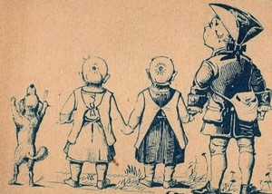  Trade Victorian Card Roller Flours Marshall Kennedys Co Dog Standing On 2 Feet